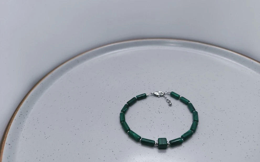 Браслет из малахита ар-3