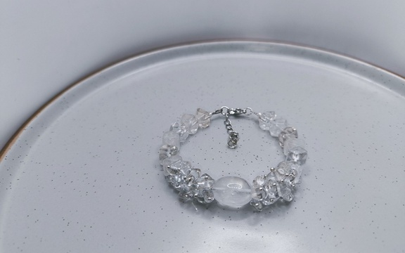 Браслет из горного хрусталя