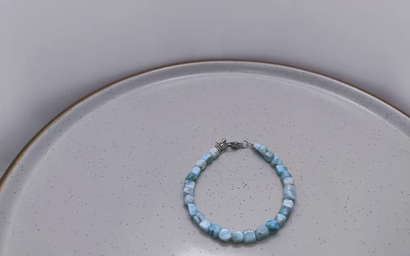 Браслет из ларимара ар-4