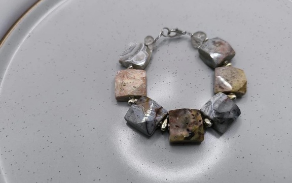 Браслет из агата ар-6