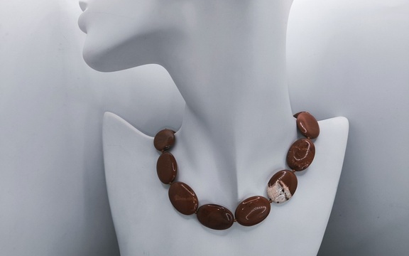 Бусы из яшмы ар-5