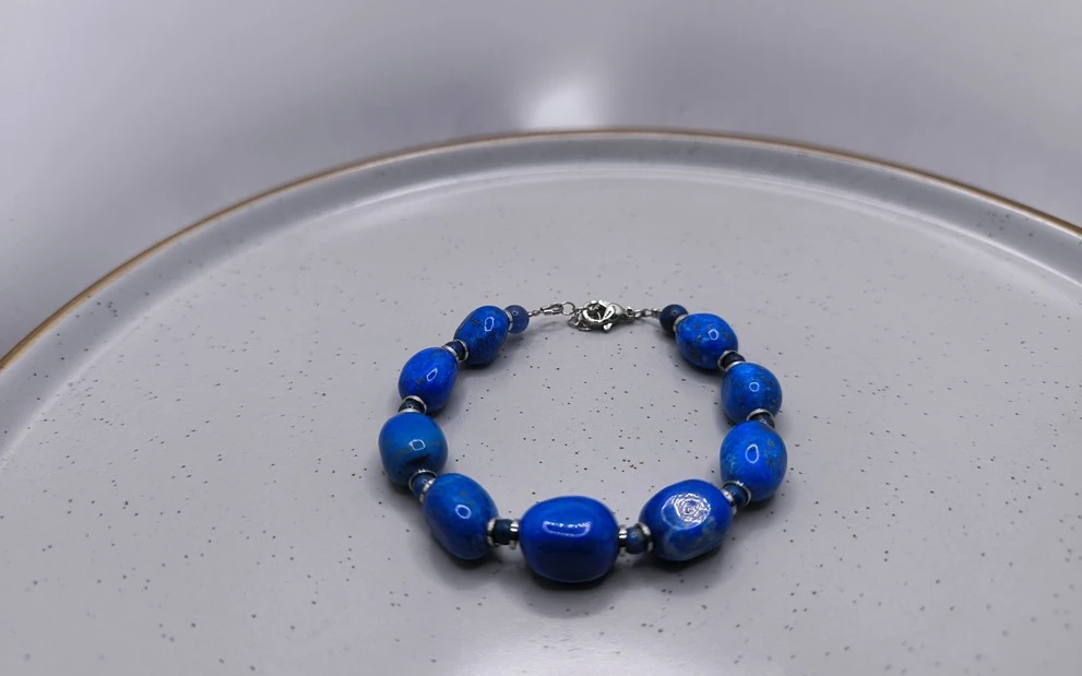 Браслет из лазурита ар-2