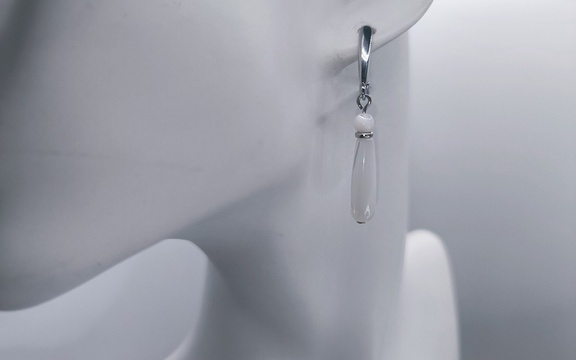 Серьги из перламутра ар-2